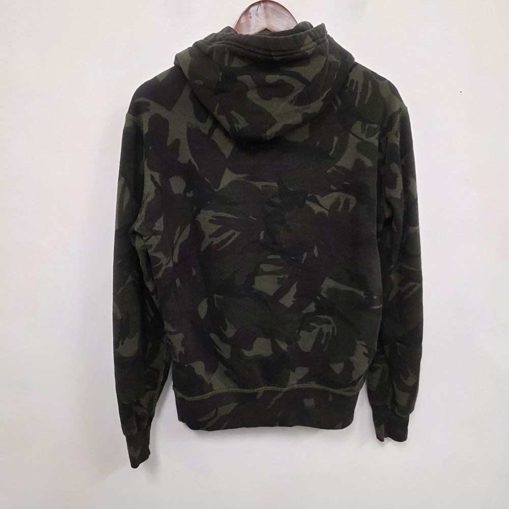 Polo Ralph Lauren Mens Camo Hoodie Size S Pullover Hooded Streetwear Military - Picture 7 of 11